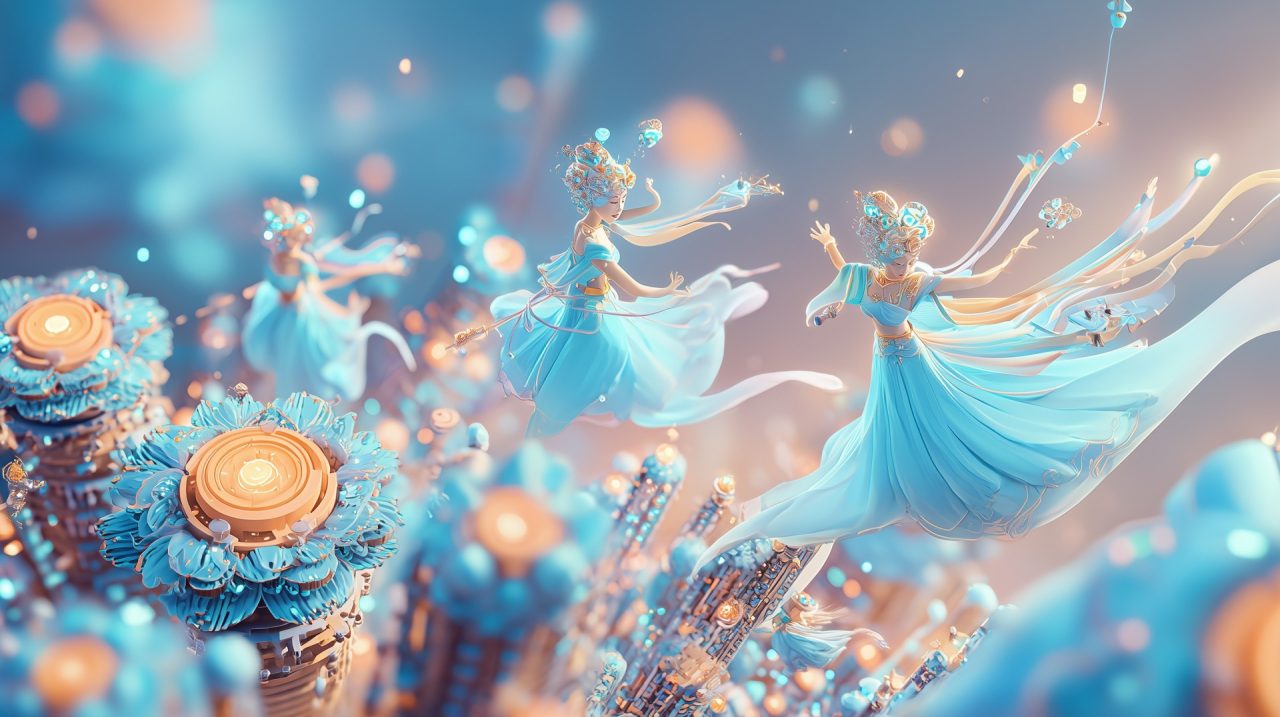 敦煌飞天赋:莫高窟中的千年飞仙