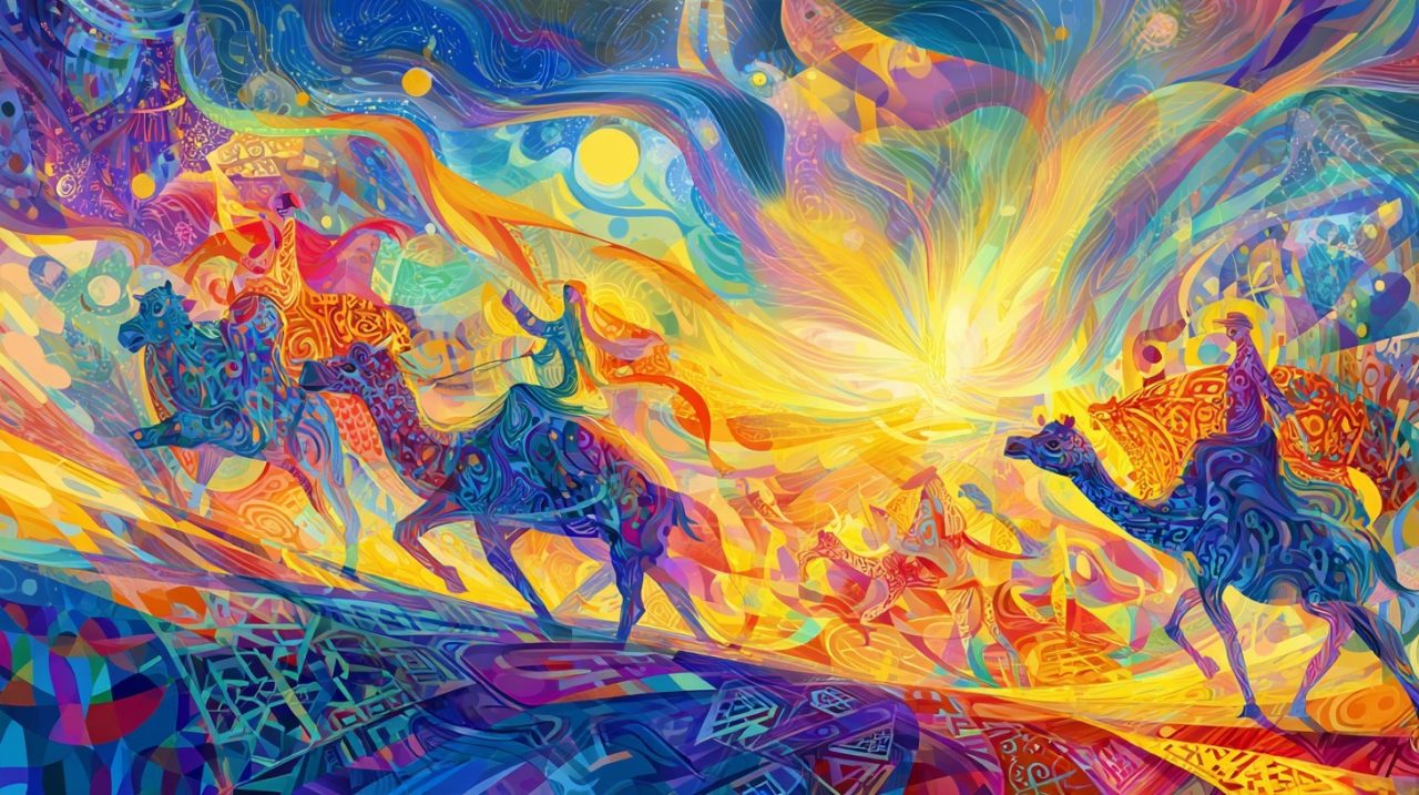 丝路赋:千年古道的文明交响